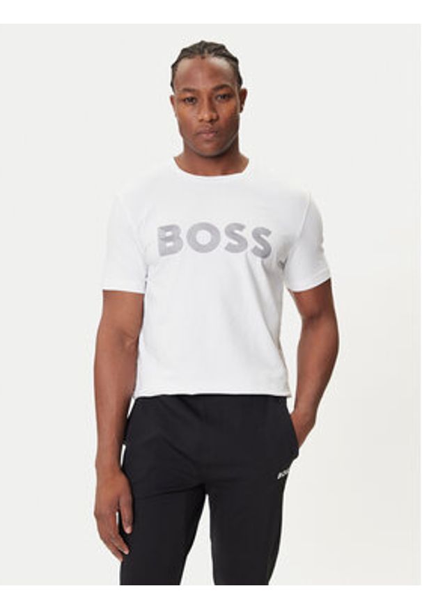 BOSS Komplet t-shirtów 50543816 Czarny Regular Fit. Kolor: czarny. Materiał: bawełna