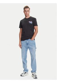 Tommy Jeans T-Shirt Stack Backprint DM0DM21589 Czarny Regular Fit. Kolor: czarny. Materiał: bawełna #3