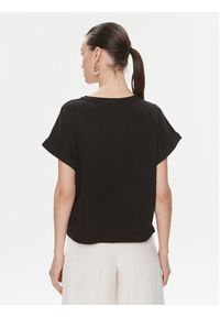 TwinSet - TWINSET T-Shirt 241TP2215 Czarny Relaxed Fit. Kolor: czarny. Materiał: bawełna #5