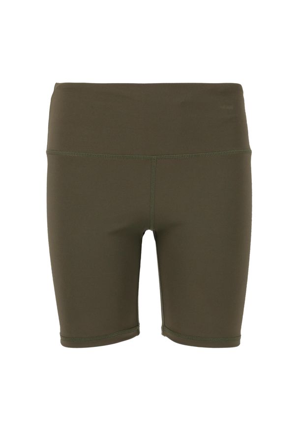 ENDURANCE - Krótkie legginsy dla dziewczynek Endurance Basia. Kolor: zielony. Długość: krótkie. Styl: młodzieżowy, sportowy