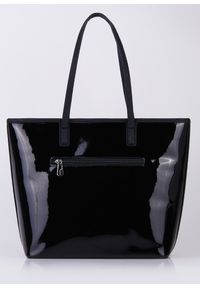 Inna - Torebka damska Femestage shopper lakierowana czarna. Kolor: czarny. Materiał: lakierowane. Styl: elegancki #2