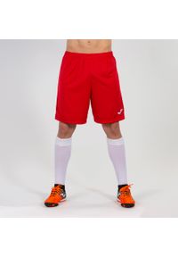 Spodenki do piłki nożnej dla chłopców Joma Tokio II. Kolor: czerwony, biały, wielokolorowy. Sport: piłka nożna
