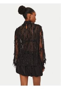 Munthe Bluzka 244102824440 Czarny Relaxed Fit. Kolor: czarny. Materiał: syntetyk #3