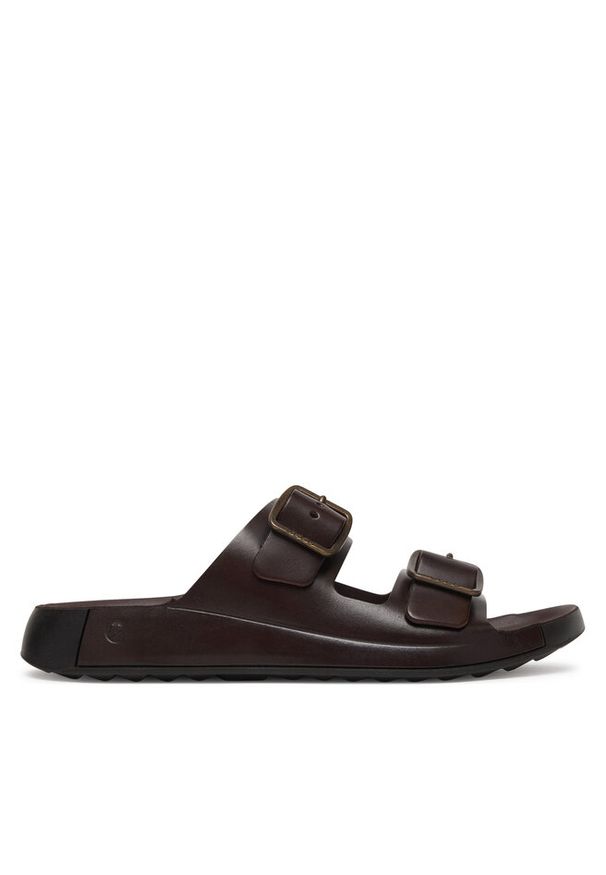 ecco - Klapki ECCO. Kolor: brązowy