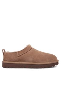 Ugg Śniegowce W Classic Micro 1173891 Beżowy. Kolor: beżowy. Materiał: skóra, zamsz #1