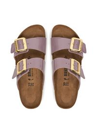 Birkenstock Klapki Sydney Cushion Buckle 1029473 Beżowy. Kolor: beżowy. Materiał: skóra #5