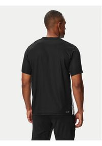 Adidas - adidas T-Shirt Workout Essentials Base 3-Stripes KA3452 Czarny Regular Fit. Kolor: czarny. Materiał: syntetyk #5