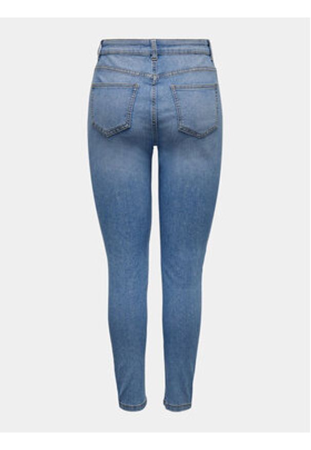 JDY Jeansy Moon 15322258 Niebieski Skinny Fit. Kolor: niebieski