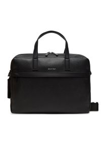 Calvin Klein Torba na laptopa Ck Must Func. 2G Laptop Bag K50K511851 Czarny. Kolor: czarny. Materiał: skóra