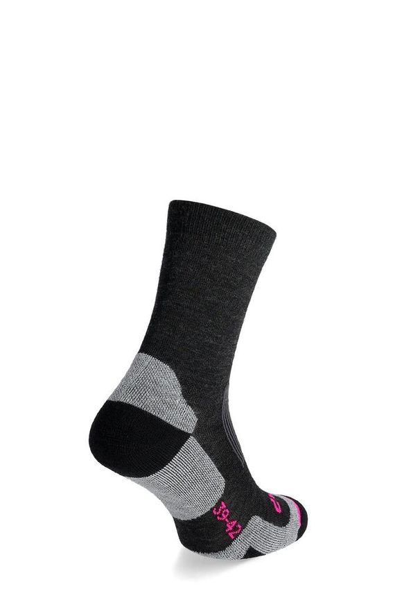 Skarpety merino damskie CMP Trekking Wool Sock. Kolor: czarny. Sport: turystyka piesza
