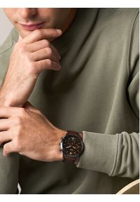 Fossil Zegarek Neutra FS6163 Brązowy. Kolor: brązowy. Materiał: skóra #2