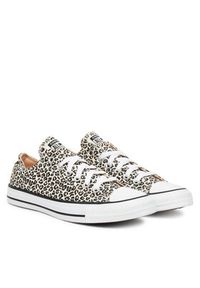 Converse Trampki Chuck Taylor All Star Leopard A14941C Beżowy. Kolor: beżowy. Materiał: materiał #5