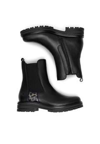 Remonte Botki D2286-03 Czarny. Kolor: czarny. Materiał: skóra #4
