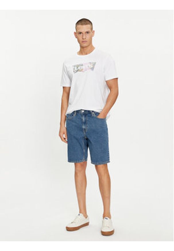 Levi's® Szorty jeansowe 445 Athletic A7219-0002 Niebieski Regular Fit. Kolor: niebieski. Materiał: bawełna