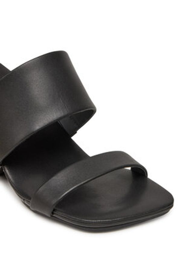 United Nude Klapki Loop Hi 1000501162 Czarny. Kolor: czarny. Materiał: skóra