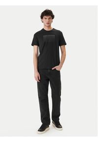 Armani Exchange T-Shirt XM002519 AF10334 UB101 Granatowy Regular Fit. Kolor: niebieski. Materiał: bawełna #4