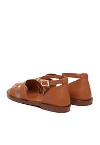 U.S. Polo Assn. Sandały EO-CASSIE003W/6Y1 Brązowy. Kolor: brązowy. Materiał: skóra #7