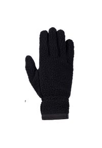 TRESPASS - Rękawiczki Unisex Dla Dorosłych Polar Sherpa Ainslee. Kolor: czarny. Materiał: polar. Sport: turystyka piesza #1