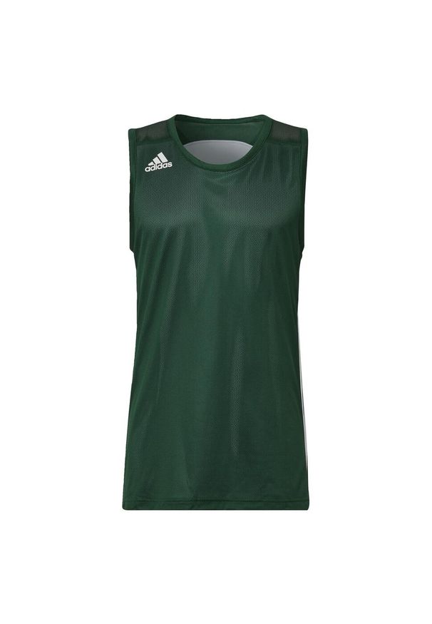 Adidas - 3G Speed Reversible Jersey. Kolor: biały, wielokolorowy, zielony. Materiał: jersey