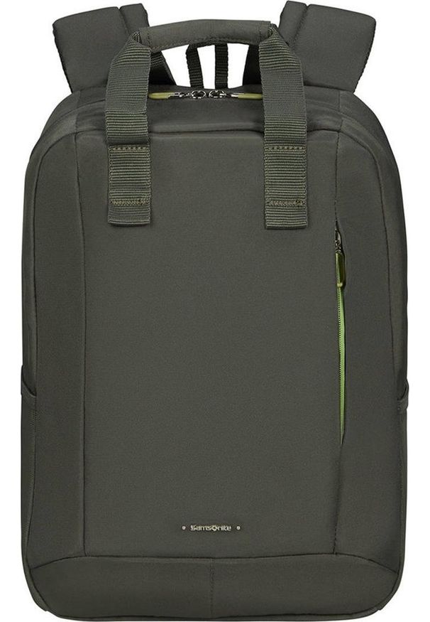 hama - Plecak Hama 151843 6207 PLECAK DO LAPTOPA GUARDIT CLASSY 14.1'' Z RĄCZKAMI GUNMETAL GREEN