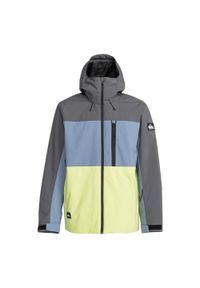 Quiksilver - Kurtka śnieżna dla Mężczyzn SYCAMORE. Kolor: czarny. Materiał: poliester, materiał. Sezon: zima. Sport: narciarstwo