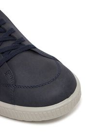 ecco - ECCO Sneakersy Byway 50166402038 Granatowy. Kolor: niebieski. Materiał: skóra