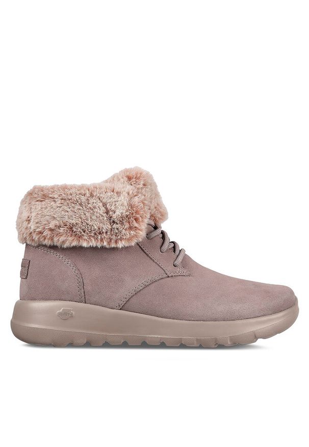 skechers - Botki Skechers. Kolor: różowy