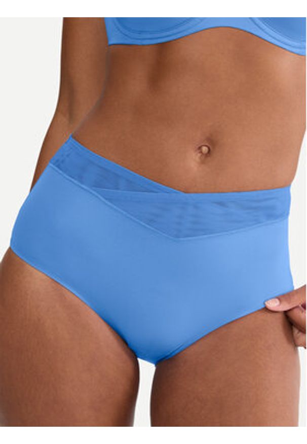 Triumph Figi klasyczne z wysokim stanem True Shape Sensation 10218231 Niebieski. Stan: podwyższony. Kolor: niebieski. Materiał: syntetyk