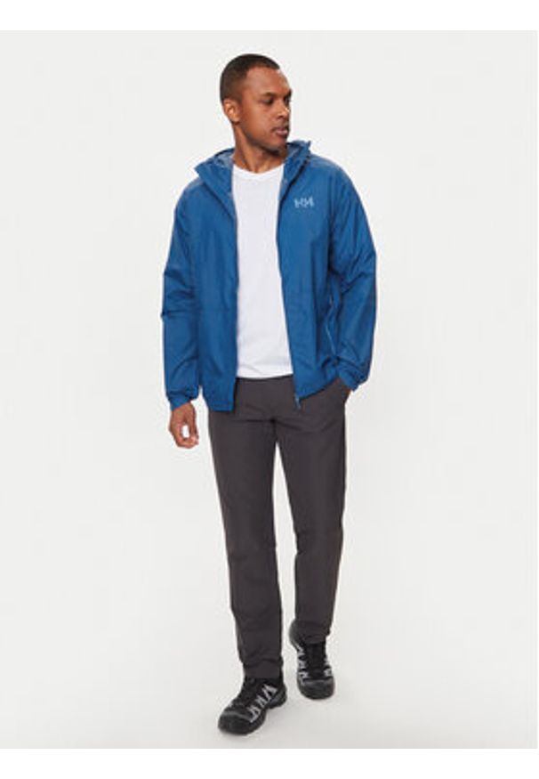 Helly Hansen Kurtka outdoor Roam Wind Jacket 63145 Niebieski Regular Fit. Kolor: niebieski. Materiał: syntetyk. Sport: outdoor