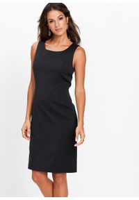 Sukienka ołówkowa bonprix czarny. Kolor: czarny. Typ sukienki: ołówkowe. Długość: midi #3