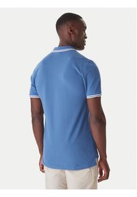 G-Star RAW - G-Star Raw Polo Dunda D17127-5864 Brązowy Slim Fit. Typ kołnierza: polo. Kolor: brązowy. Materiał: bawełna #5