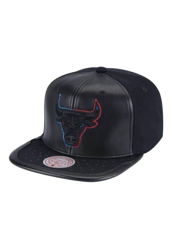 Czapka z daszkiem koszykarska Mitchell & Ness NBA Chicago Bulls. Kolor: czarny