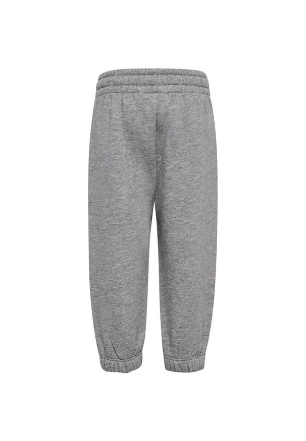 Spodnie dresowe dla dzieci Hummel Bee Loose. Kolor: szary. Materiał: dresówka. Sport: bieganie