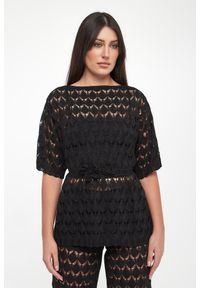 Twinset U&B - Sweter damski ażurowy TWINSET U&B. Wzór: ażurowy #2