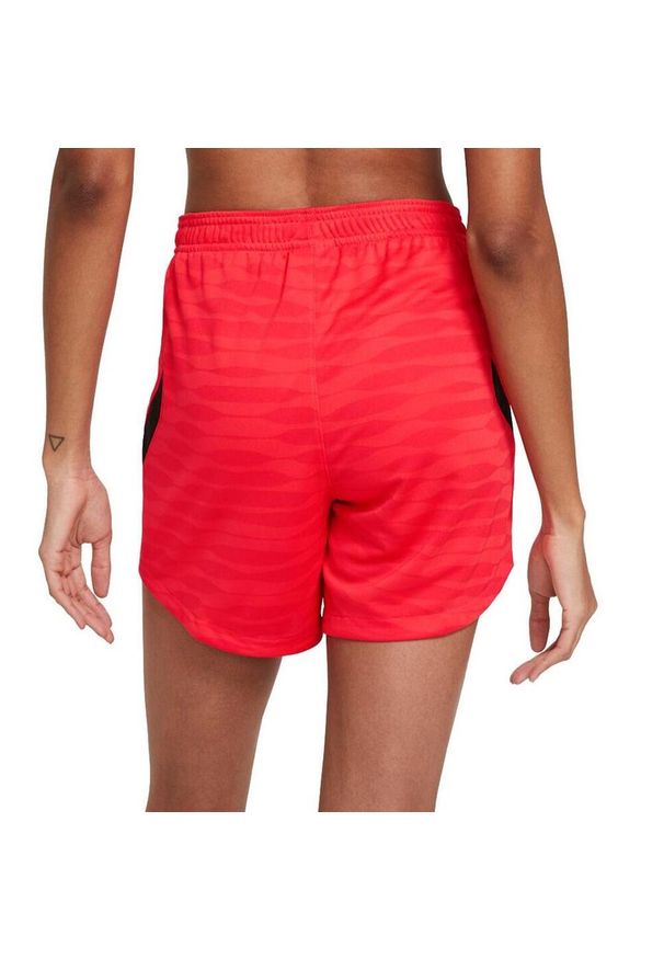 Nike - Damskie Spodenki DriFIT Strike Shorts. Kolor: różowy. Sport: turystyka piesza