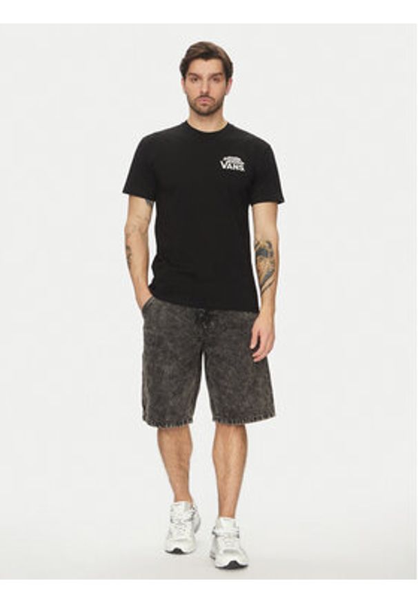Vans Szorty jeansowe Drill Chore VN0A7S4S Czarny Loose Fit. Kolor: czarny. Materiał: bawełna