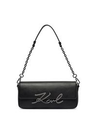 Karl Lagerfeld - KARL LAGERFELD Torebka B3W30012 Czarny. Kolor: czarny. Materiał: skórzane #6