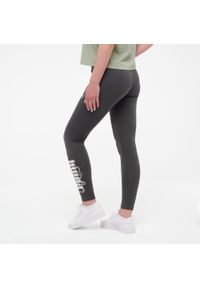 Legginsy fitness damskie Puma 7/8. Kolor: szary. Materiał: bawełna, elastan. Sport: fitness