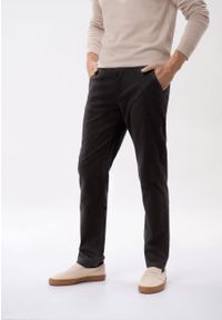 Volcano - Bawełniane spodnie, Regular Fit, R-RIVI. Materiał: bawełna. Styl: klasyczny #1