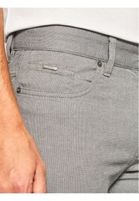 BOSS - Boss Spodnie materiałowe Delaware3-10-20 50425117 Szary Slim Fit. Kolor: szary. Materiał: materiał #3