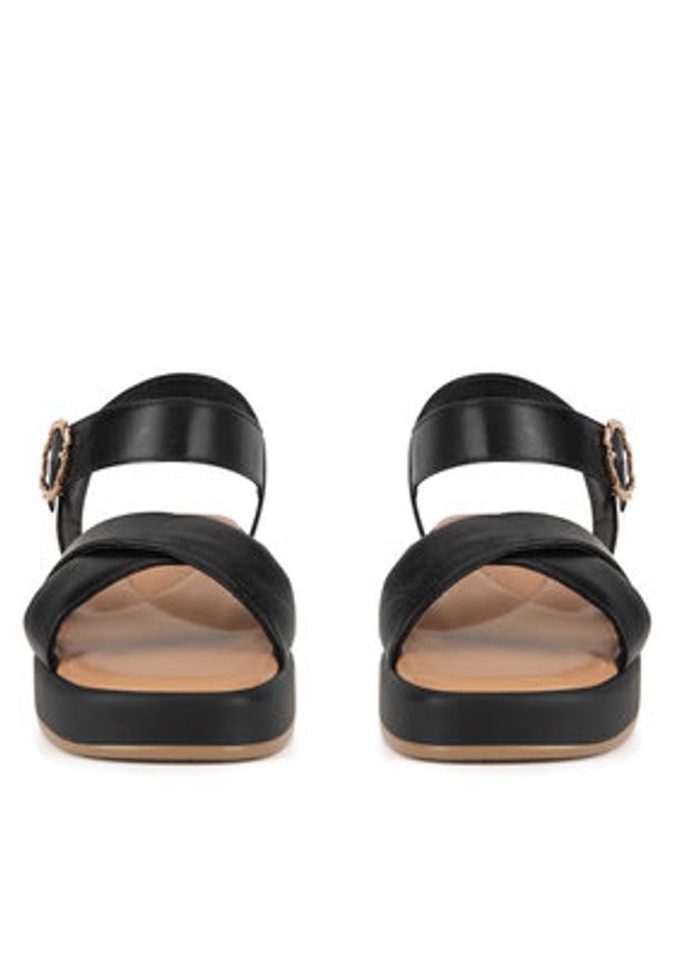 Lasocki Sandały ARC-3032-22 Czarny. Kolor: czarny. Materiał: skóra