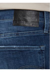 G-Star RAW - G-Star Raw Szorty jeansowe 3301 D10481-C051 Niebieski Slim Fit. Kolor: niebieski. Materiał: bawełna #3