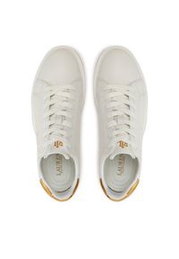 Lauren Ralph Lauren - LAUREN RALPH LAUREN Sneakersy 802978213001 Biały. Kolor: biały. Materiał: skóra #6