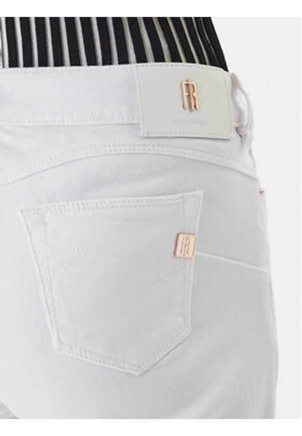Fracomina Jeansy FP26SV8000W61501 Biały Slim Fit. Kolor: biały