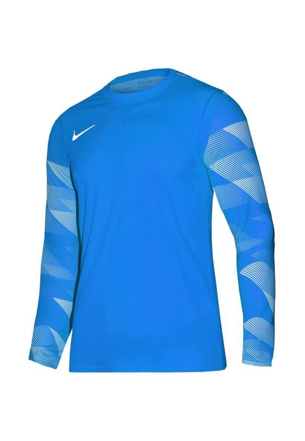 Nike - Koszulka Bramkarska Z Długim Rękawem Dla Dzieci Park IV DriFIT. Kolor: niebieski. Długość rękawa: długi rękaw. Długość: długie. Sport: piłka nożna