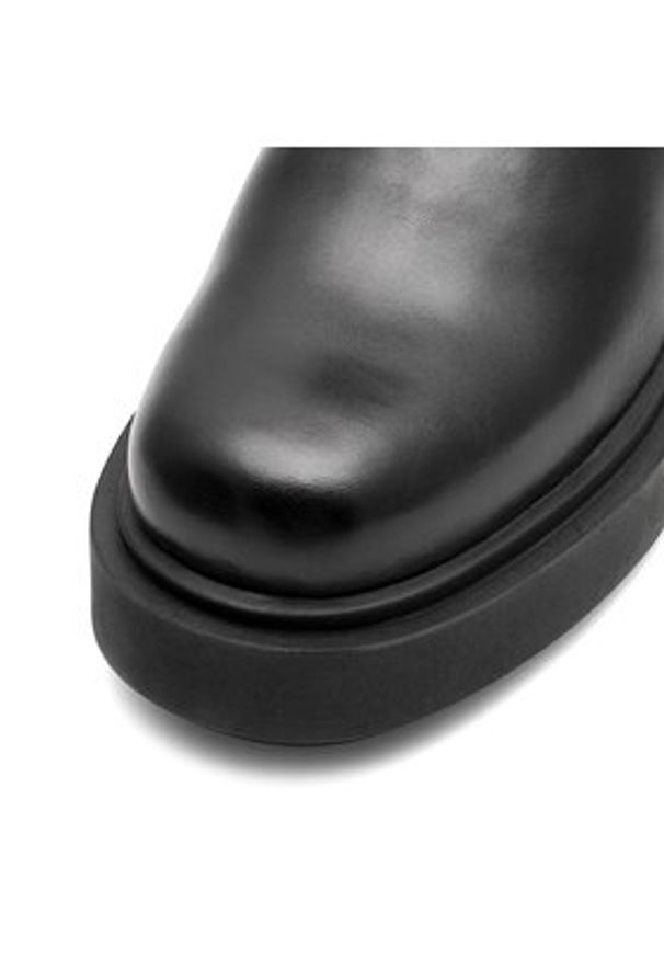 Lasocki Botki RST-648-02 Czarny. Kolor: czarny. Materiał: skóra