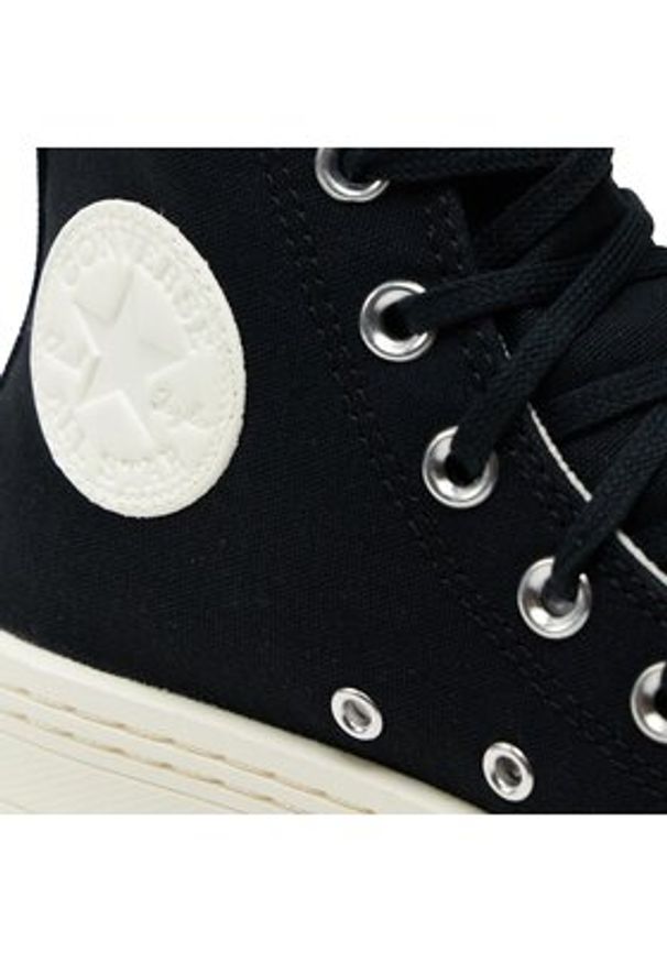Converse Trampki Chuck Taylor All Star Modern Lift Platform Canvas A06141C Czarny. Kolor: czarny. Materiał: materiał. Obcas: na platformie