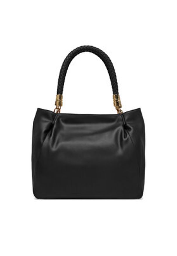 Love Moschino - LOVE MOSCHINO Torebka JC4225PP0OKA0000 Czarny. Kolor: czarny. Materiał: skórzane