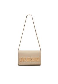 Love Moschino - LOVE MOSCHINO Torebka JC4103PP1LKD0110 Beżowy. Kolor: beżowy. Materiał: skórzane #5