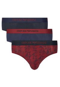 Emporio Armani Underwear Komplet slipów EM000256 AF10800 MB290 Kolorowy. Materiał: bawełna. Wzór: kolorowy #1